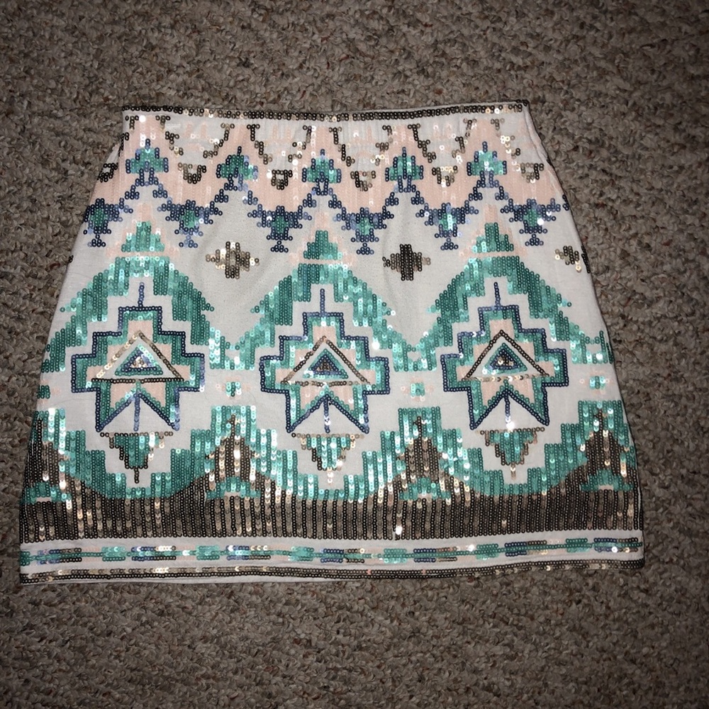 Sequin Skirt